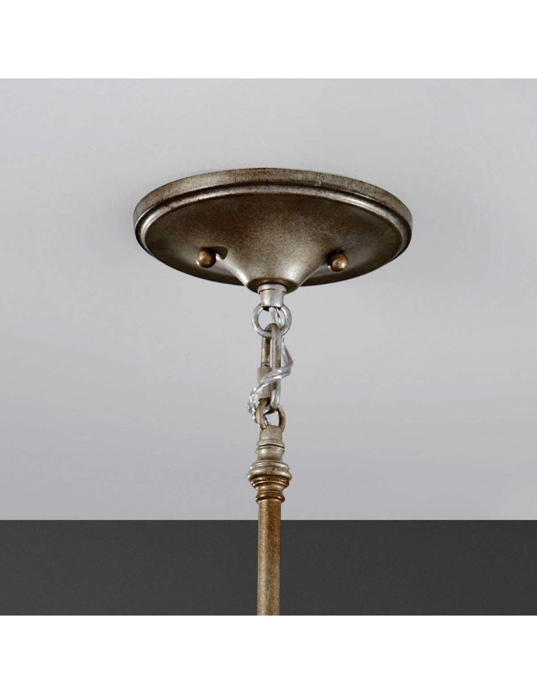 Elstead Lighting Mała lampa wisząca Lucia - 1 źródło światła FE-LUCIA-P-D