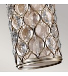 Elstead Lighting Mała lampa wisząca Lucia - 1 źródło światła FE-LUCIA-P-D