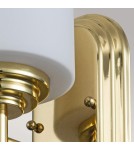 Bathroom wall lamps - Elstead Lighting Malibu wall lamp - 1 light source - Polished brass IP44 FE-MALIBU1-BATH-PB - product 4