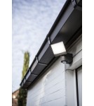 Outdoor lights with motion sensor - Lutec SUNSHINE - MOVEMENT SENSOR Wall-mounted LED Grey 7625701345 - product 3
