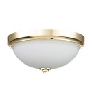 Bathroom ceiling lamps - Elstead Lighting Plafond Malibu - 2 light sources - Polished brass IP44 FE-MALIBU-F-BATH-PB - product 2