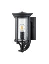 Elstead Lighting Mała latarnia naścienna Merrill - 1 źródło światła - Czarna IP44 FE-MERRILL1-S-BLK