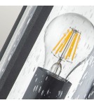 Outdoor wall lamps - Elstead Lighting Small Merrill wall lantern - 1 light source - Black IP44 FE-MERRILL1-S-BLK - product 3