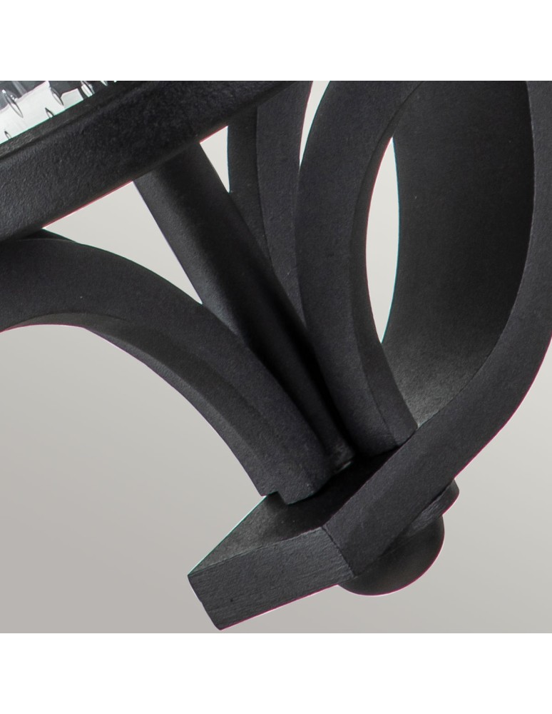 Elstead Lighting Mała latarnia naścienna Merrill - 1 źródło światła - Czarna IP44 FE-MERRILL1-S-BLK