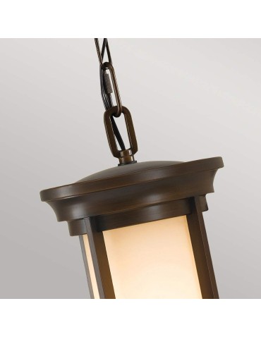 Elstead Lighting Mała latarnia wisząca Merrill - 1 źródło światła - Stary brąz IP23 FE-MERRILL8-S - produkt 2