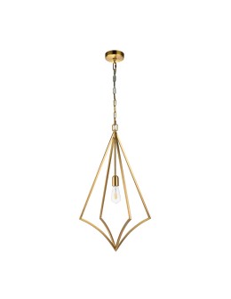 Elstead Lighting Duża lampa wisząca Nico - 1 źródło światła - Oksydowany mosiądz FE-NICO-P-L-BB - produkt 2