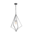 Pendant lamps - Elstead Lighting Large Nico pendant lamp - 1 light source - Polished chrome FE-NICO-P-L-CH - product 1