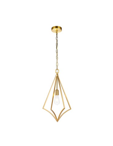 Elstead Lighting Nico medium pendant lamp - 1 light source - Oxidized brass FE-NICO-P-M-BB