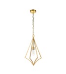 Pendant lamps - Elstead Lighting Nico medium pendant lamp - 1 light source - Oxidized brass FE-NICO-P-M-BB - product 2