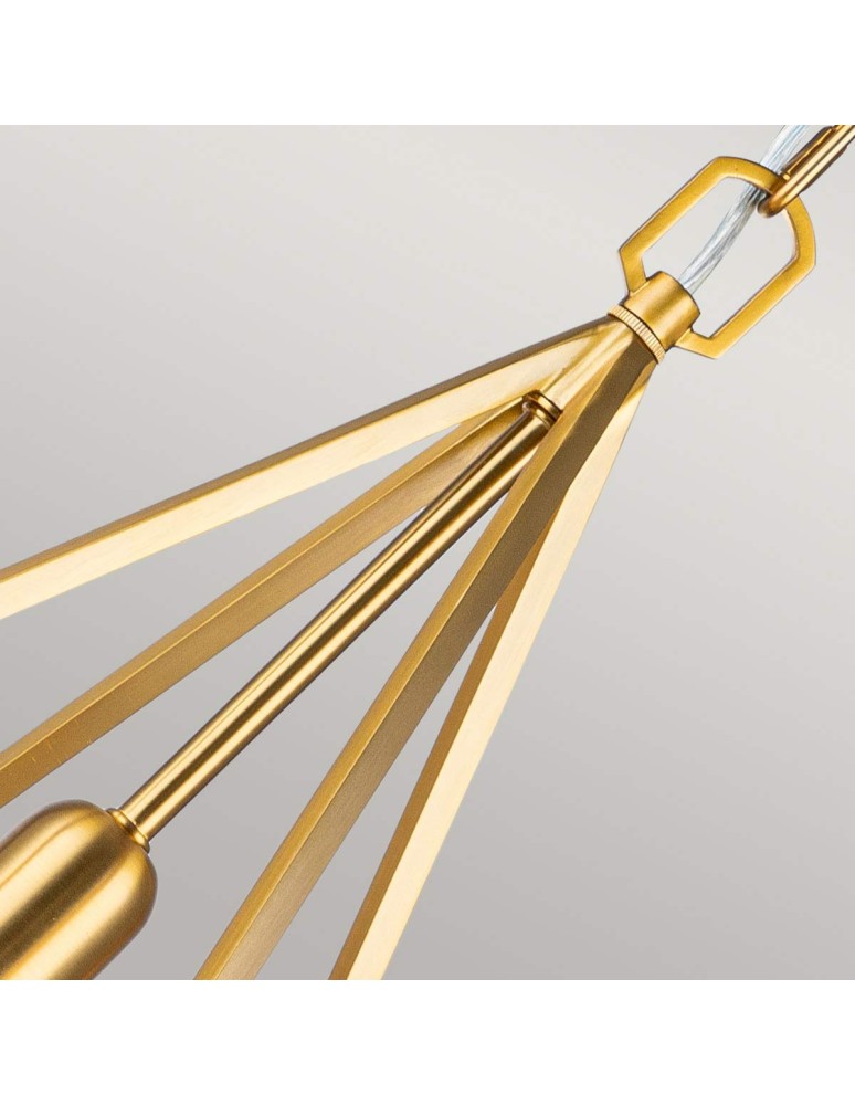 Pendant lamps - Elstead Lighting Nico medium pendant lamp - 1 light source - Oxidized brass FE-NICO-P-M-BB - product kolory-swiatla.pl 5