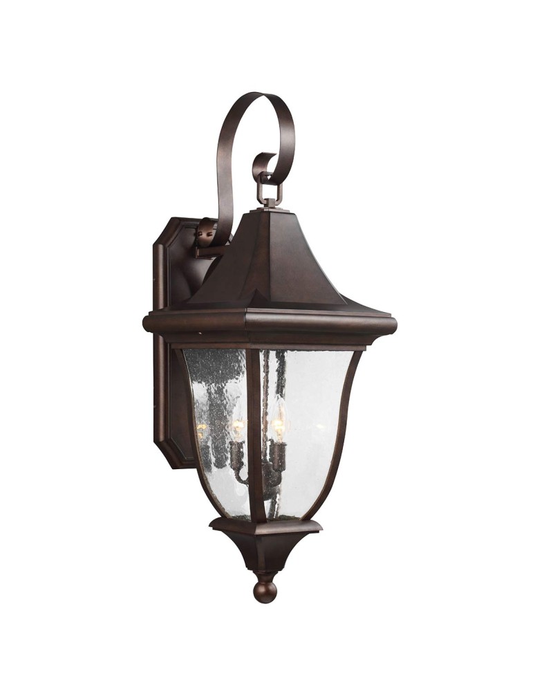 Outdoor wall lamps - Elstead Lighting Oakmont large wall lantern - 3 light sources IP44 FE-OAKMONT2-L - product kolory-swiatla.pl 1