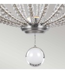 Elstead Lighting Duża lampa wisząca LED Oberlin FE-OBERLIN-P-L