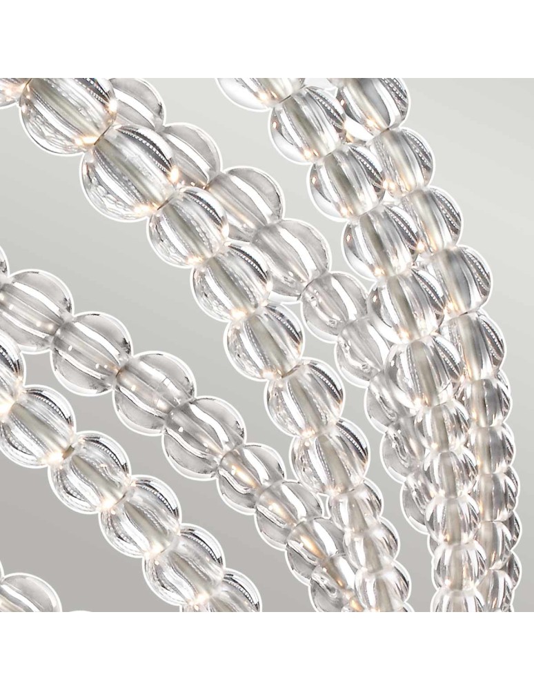 Elstead Lighting Średnia lampa wisząca LED Oberlin FE-OBERLIN-P-M