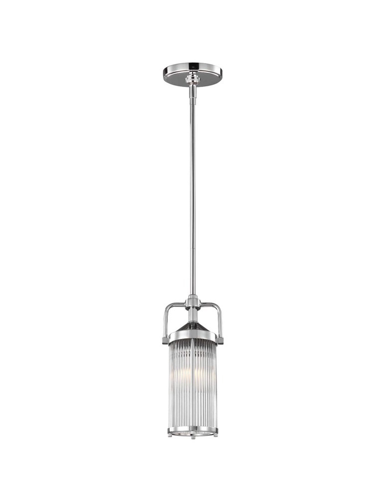 Pendant lamps - Elstead Lighting Paulson small pendant lamp - 1 light source IP44 FE-PAULSON-MP - product kolory-swiatla.pl 1