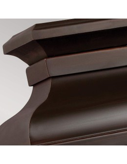 Elstead Lighting Średnia latarnia naścienna Pediment - 2 źródła światła IP44 FE-PEDIMENT-M - produkt 2