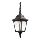 Outdoor pendant lamps - Elstead Lighting Chapel pendant lantern - 1 light source IP44 CP9-BLACK - product 1