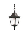 Elstead Lighting Chapel pendant lantern - 1 light source IP44 CP9-BLACK