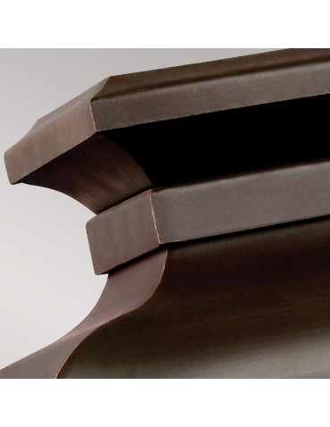 Elstead Lighting Pediment small wall lantern - 2 light sources IP44 FE-PEDIMENT-S - product 2