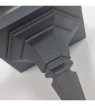 Outdoor pendant lamps - Elstead Lighting Chapel pendant lantern - 1 light source IP44 CP9-BLACK - product 3