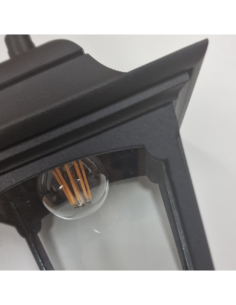 Outdoor pendant lamps - Elstead Lighting Chapel pendant lantern - 1 light source IP44 CP9-BLACK - product kolory-swiatla.pl 2