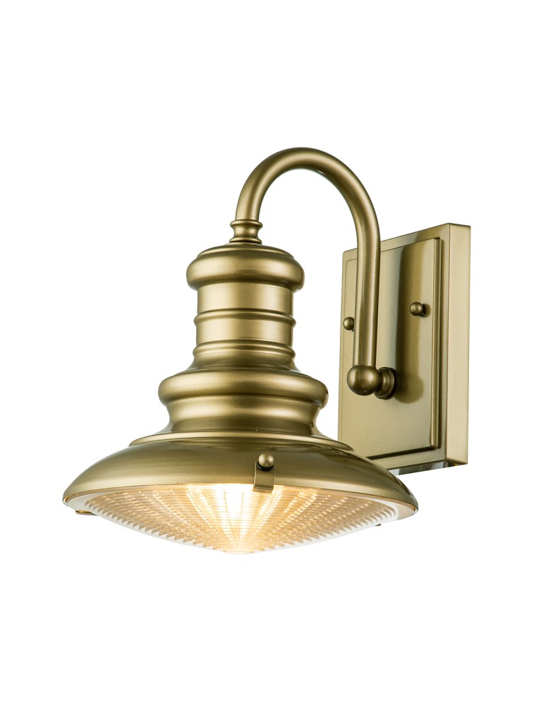 Outdoor wall lamps - Elstead Lighting Redding Station small wall lantern - 1 light source - Aged bronze IP44 FE-REDDING2-S-PDB - product kolory-swiatla.pl 1