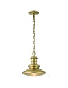 Elstead Lighting Redding Station medium pendant lantern - 1 light source - Aged bronze IP44 FE-REDDING8-M-PDB