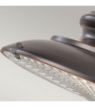 Elstead Lighting Średnia latarnia wisząca Redding Station - 1 źródło światła - Ciemnobrązowa IP44 FE-REDDING8-M-RB