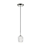 Elstead Lighting Mała lampa wisząca Rubin - 1 źródło światła FE-RUBIN-MP