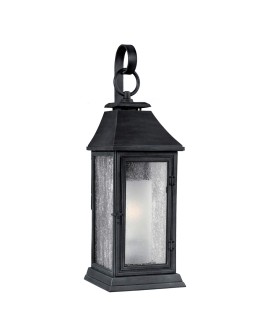 Elstead Lighting Średnia latarnia naścienna Shepherd - 1 źródło światła IP44 FE-SHEPHERD-2M