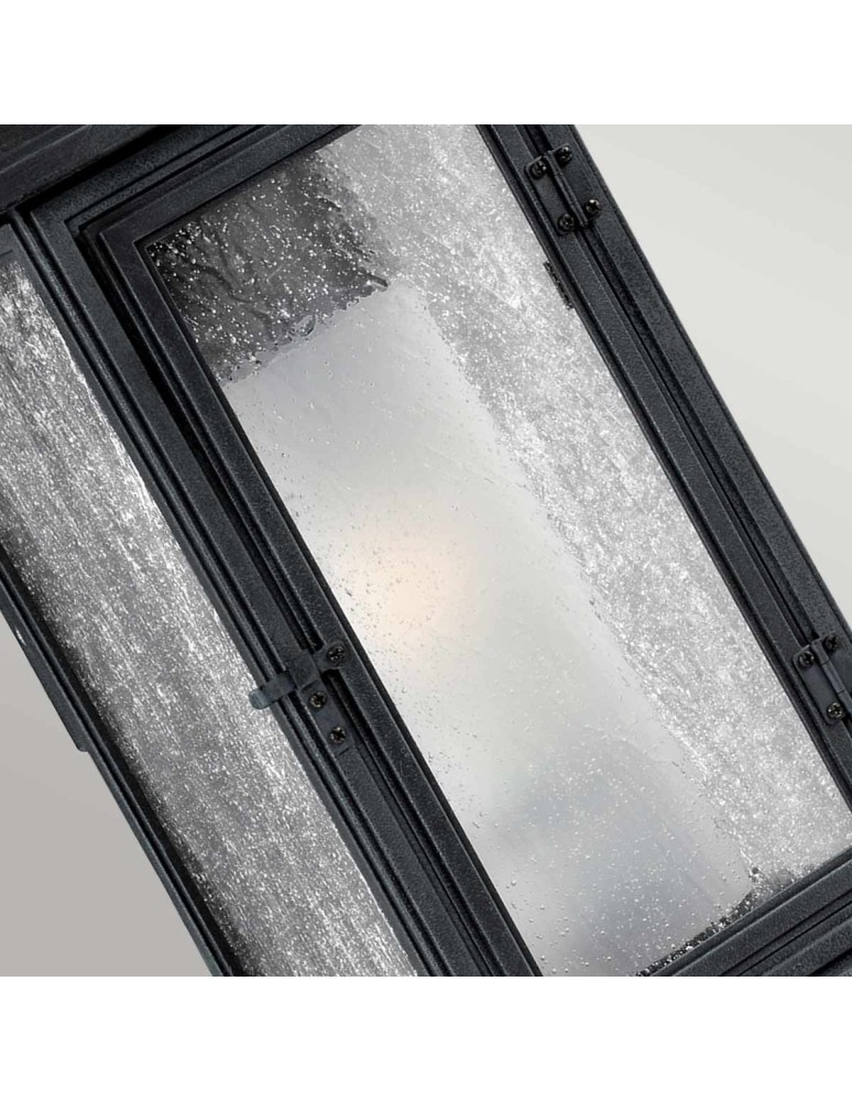 Elstead Lighting Średnia latarnia naścienna Shepherd - 1 źródło światła IP44 FE-SHEPHERD-2M