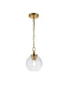 Elstead Lighting Lampa wisząca Tabby - 1 źródło światła - Oksydowany mosiądz FE-TABBY-P-S-BB