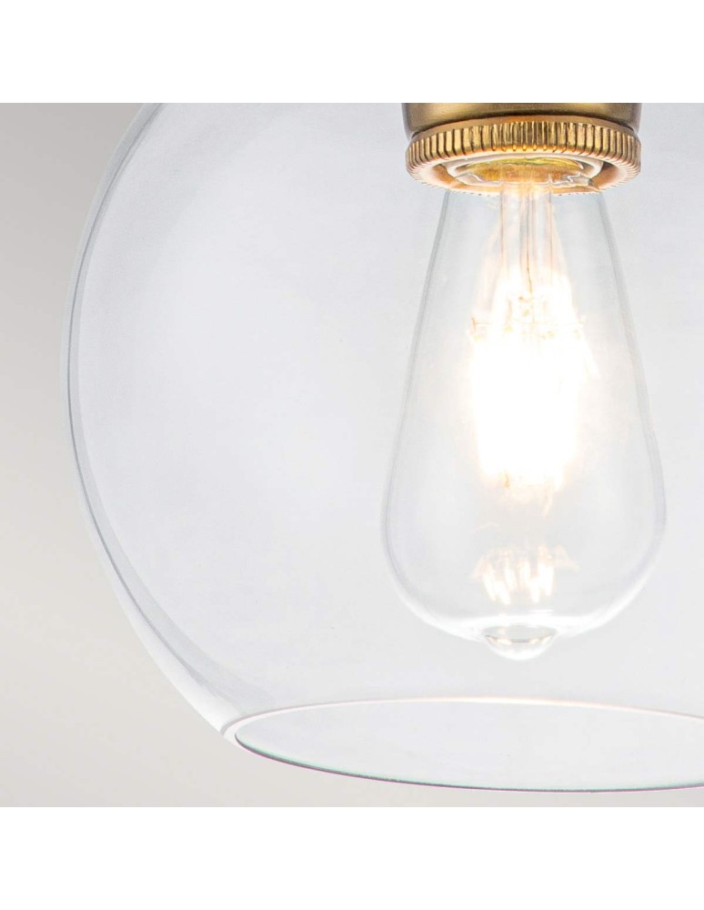 Elstead Lighting Lampa wisząca Tabby - 1 źródło światła - Oksydowany mosiądz FE-TABBY-P-S-BB