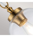 Elstead Lighting Lampa wisząca Tabby - 1 źródło światła - Oksydowany mosiądz FE-TABBY-P-S-BB