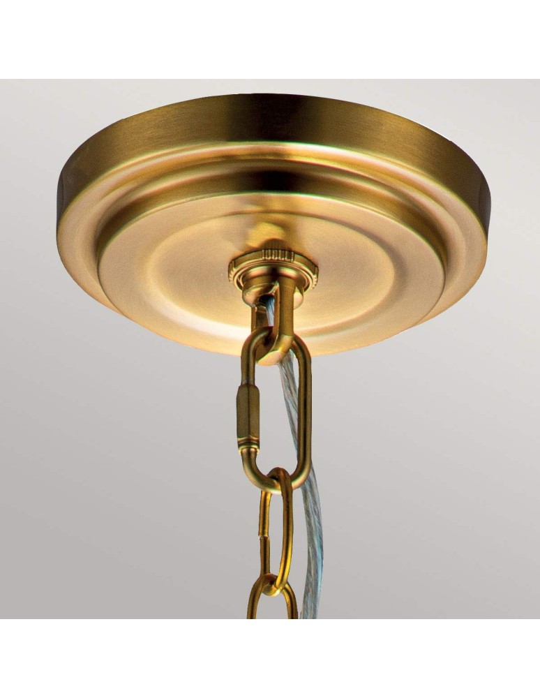 Pendant lamps - Elstead Lighting Tabby pendant lamp - 1 light source - Oxidized brass FE-TABBY-P-S-BB - product kolory-swiatla.pl 5