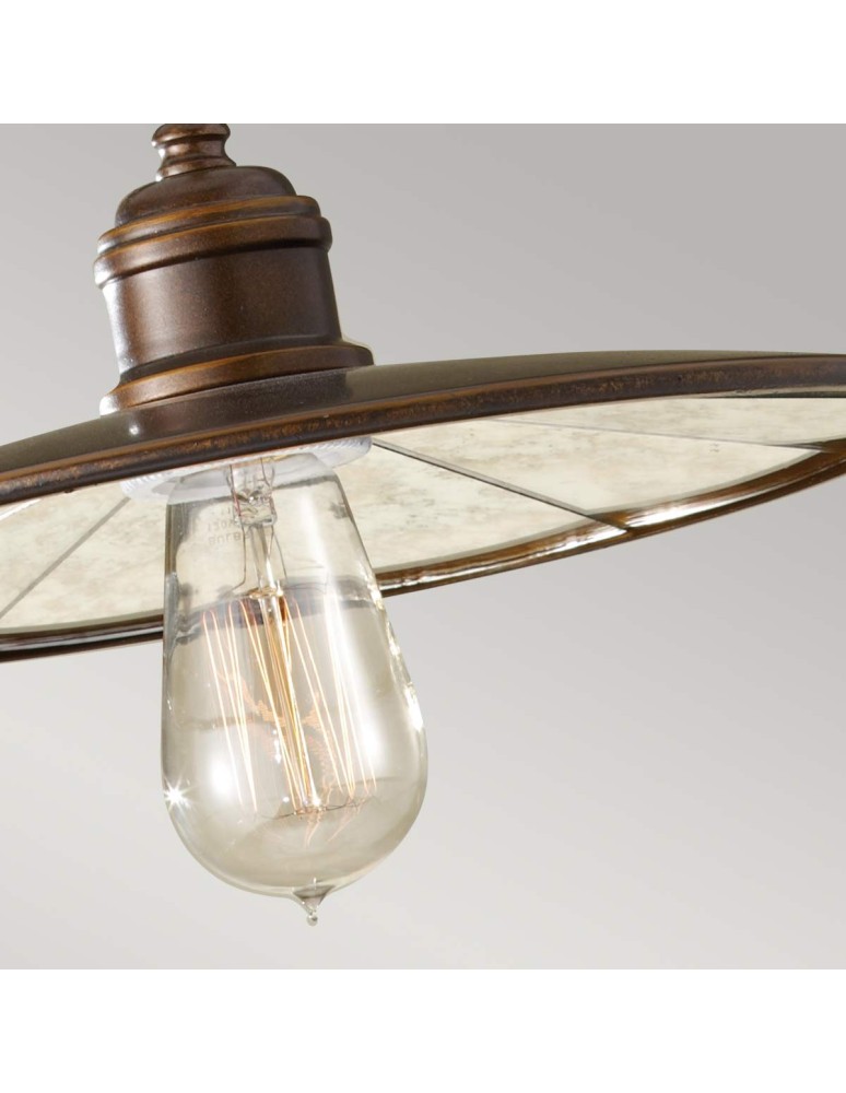 Pendant lamps - Elstead Lighting Urban Renewal pendant lamp - 1 light source FE-URBANRWL-P-E. - product kolory-swiatla.pl 3
