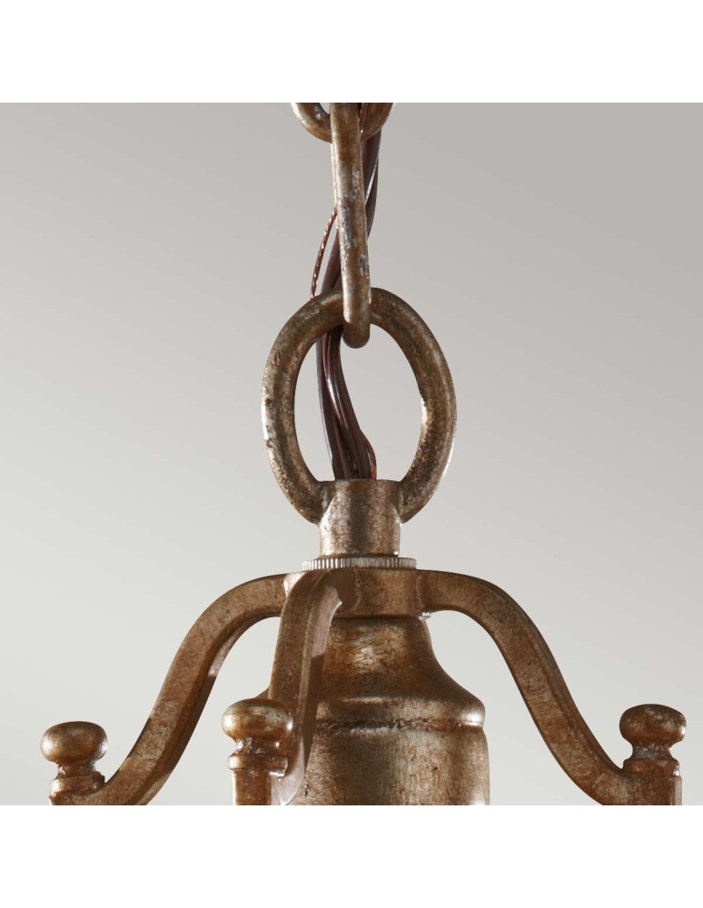 Elstead Lighting Mała lampa wisząca Valentina - 1 źródło światła FE-VALENTINA-MP