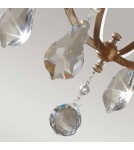 Elstead Lighting Mała lampa wisząca Valentina - 1 źródło światła FE-VALENTINA-MP