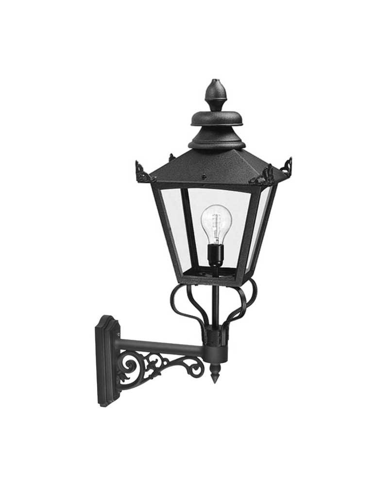 Outdoor wall lamps - Elstead Lighting Grampian wall lantern - 1 light source IP44 GB1-BLACK - product kolory-swiatla.pl 1