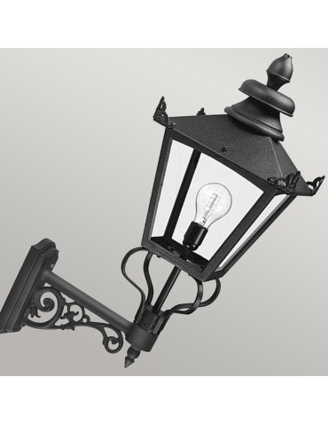 Elstead Lighting Grampian wall lantern - 1 light source IP44 GB1-BLACK - product 2