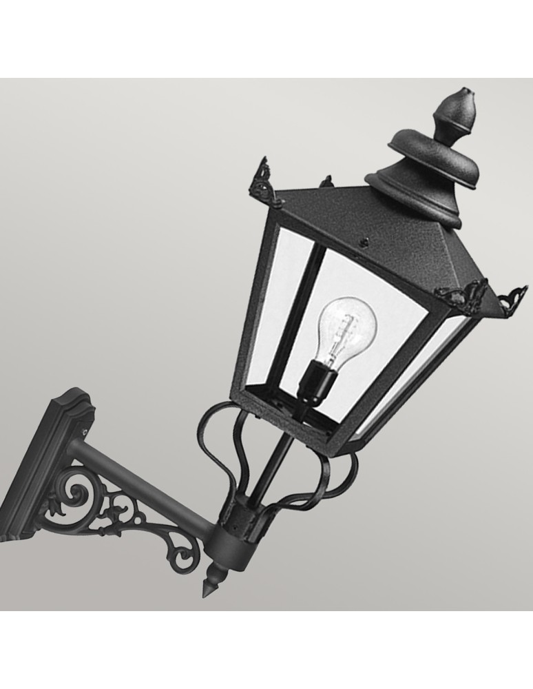 Outdoor wall lamps - Elstead Lighting Grampian wall lantern - 1 light source IP44 GB1-BLACK - product kolory-swiatla.pl 2