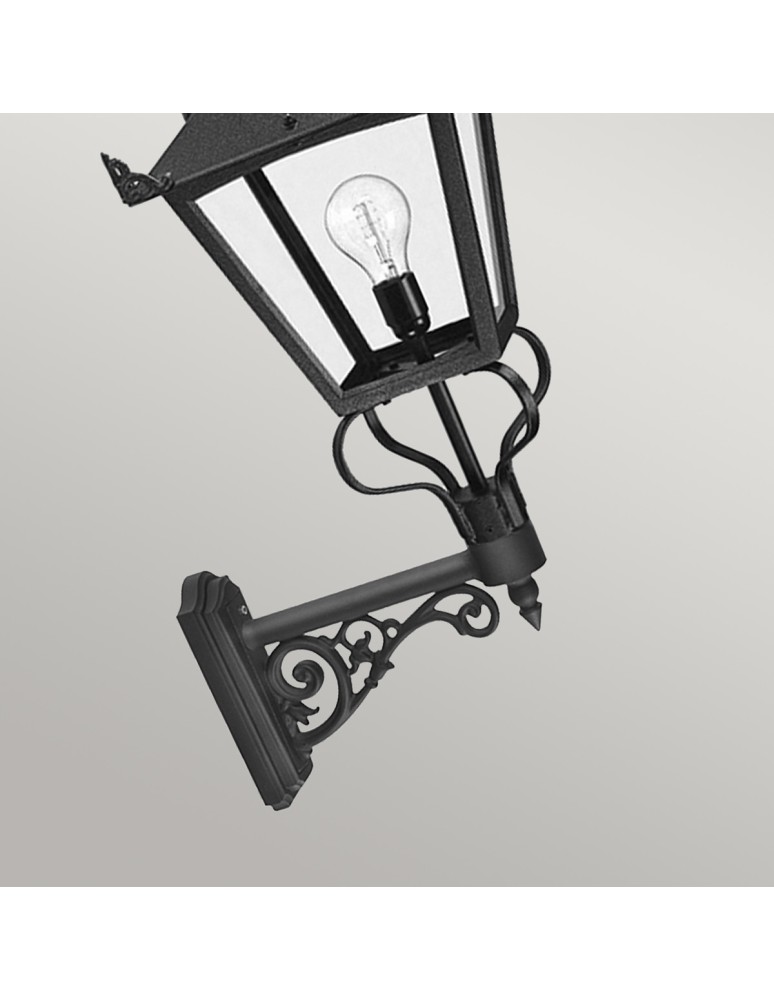 Elstead Lighting Latarnia naścienna Grampian - 1 źródło światła IP44 GB1-BLACK