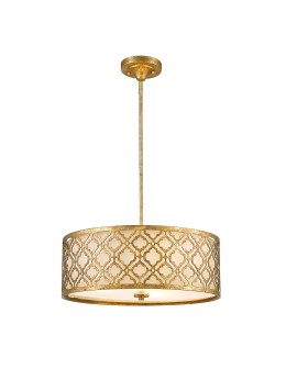 Elstead Lighting Duża lampa wisząca Arabella - 3 źródła światła GN-ARABELLA-P-L