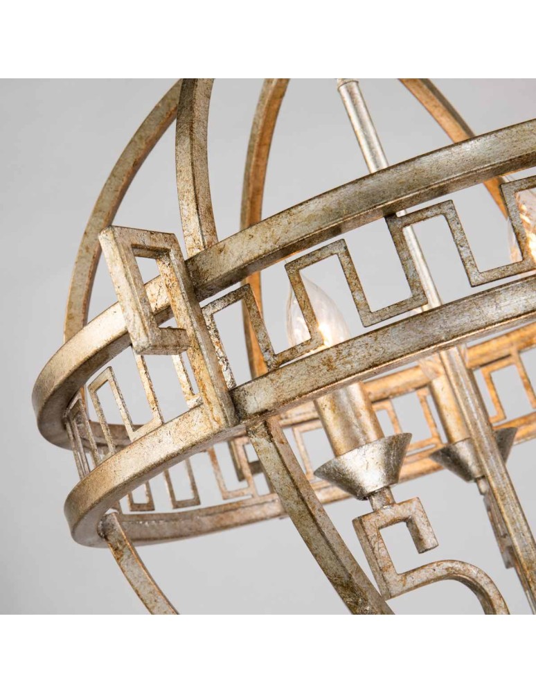 Elstead Lighting Lampa wisząca Lemuria - 3 źródła światła GN-LEMURIA-3P-A