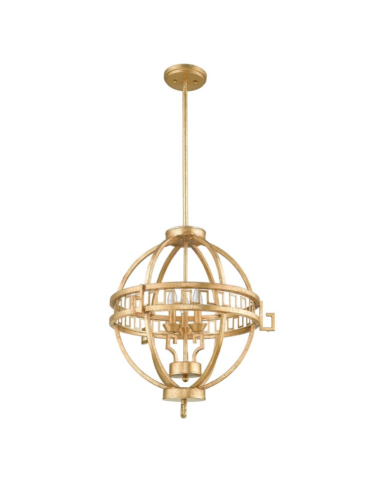 Elstead Lighting Lampa wisząca Lemuria - 3 źródła światła GN-LEMURIA-3P-A