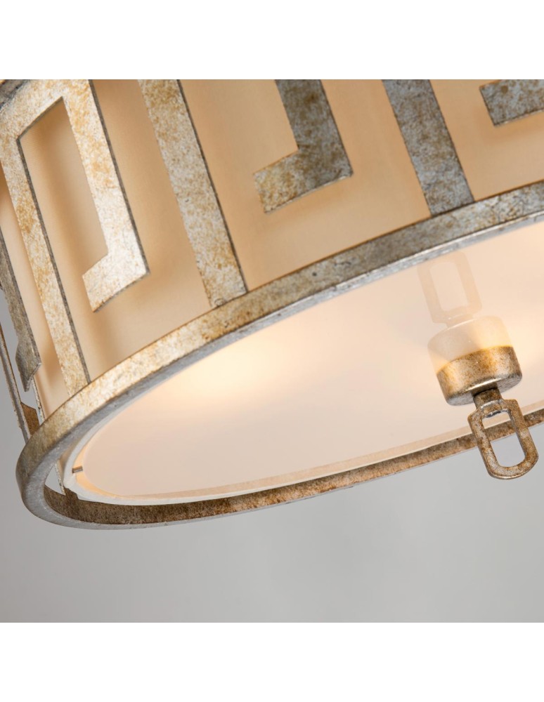 Elstead Lighting Duża lampa wisząca Lemuria - 3 źródła światła GN-LEMURIA-P-L