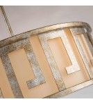 Elstead Lighting Duża lampa wisząca Lemuria - 3 źródła światła GN-LEMURIA-P-L