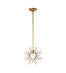 Pendant lamps - Elstead Lighting Sun King pendant lamp - 1 light source GN-SUN-KING-P-G - product 1