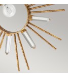 Elstead Lighting Lampa wisząca Sun King - 1 źródło światła GN-SUN-KING-P-G