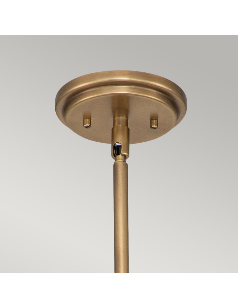 Pendant lamps - Elstead Lighting Amelia medium pendant lamp - 1 light source - Old brass HK-AMELIA-P-M-HB - product kolory-swiatla.pl 3