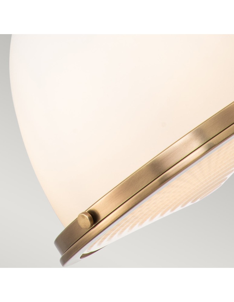 Pendant lamps - Elstead Lighting Amelia medium pendant lamp - 1 light source - Old brass HK-AMELIA-P-M-HB - product kolory-swiatla.pl 5